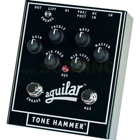 Aguilar Tone Hammer Preamp Direct Box Preamp