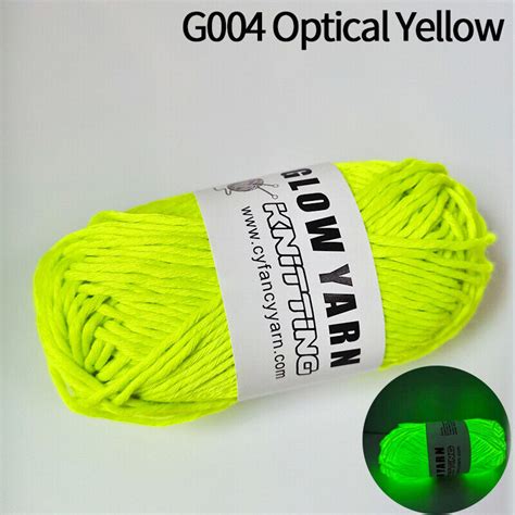 Chunky Yarn Glow In The Dark Polyester Luminous Diy Hand Knitting