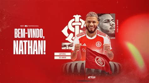 Inter Contrata Lateral Direito Nathan Sport Club Internacional