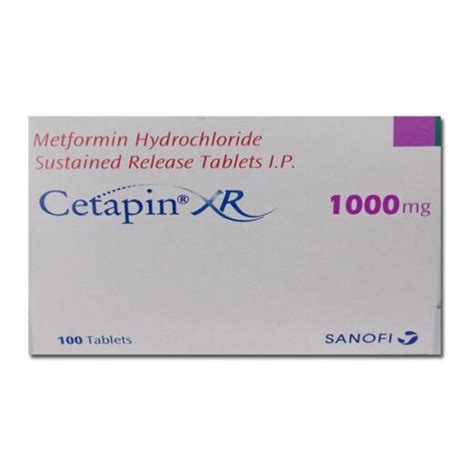 Cetapin XR 1000 Tablet Jeevandip