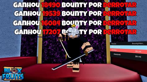 PEGUEI 26 MILHÕES de BOUNTY em BUSCA dos 30M e PIRATE KING no BLOX