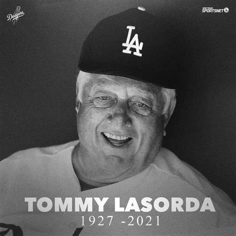 SportsNet LA on Instagram: “Hall of Fame Dodgers’ manager Tommy Lasorda ...