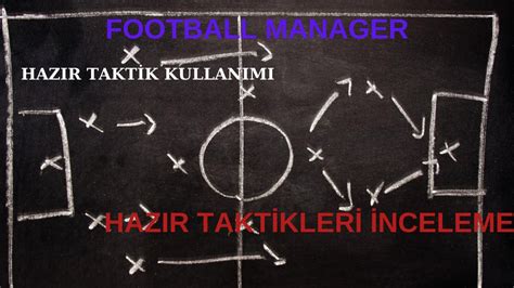 HAZIR TAKTİK KULLANIMI TAKTİK ŞABLONLARI İNCELEME HAZIR TAKTİKLERİ