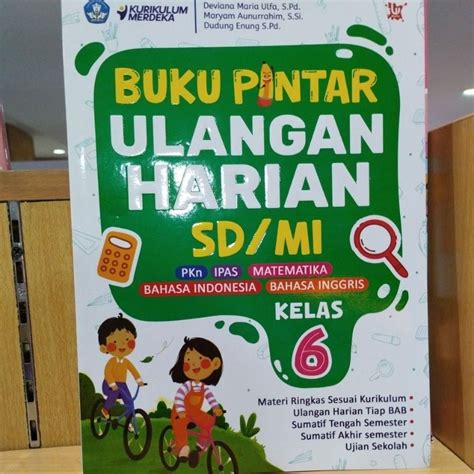 Jual Jual Buku Pintar Ulangan Harian Sd Mi Kelas Kurikulum Merdeka