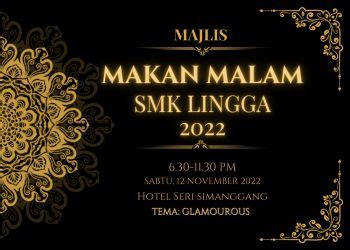 Buku Program Majlis Makan Malam Smk Lingga Paine Stewart Flip