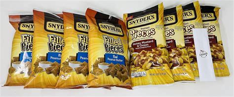 Snyders Of Hanover Pretzels Pieces Variety Bundle Mustard Onion