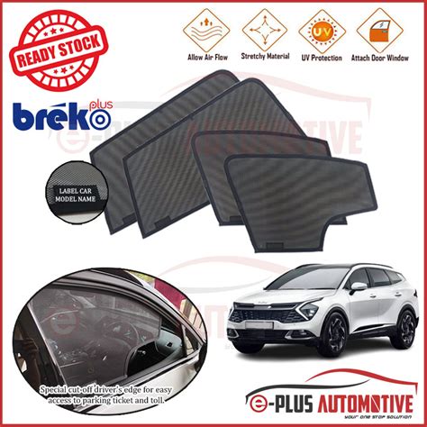 Kia Sportage 2019 2024 Breko Sun Shade High Quality Car Magnetic