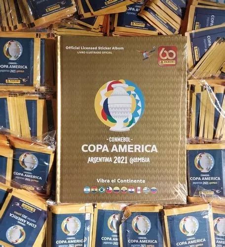 Copa Am Rica Capa Dura Dourado Envelopes Figs