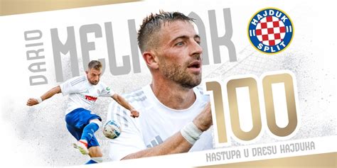 Dario Melnjak ušao u klub 100 HNK Hajduk Split