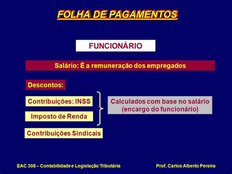 Constitui a base para a contabilização dos gastos pessoal ppt