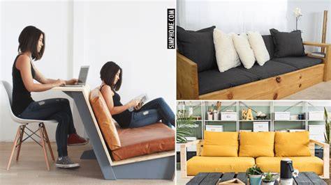 10 DIY Wooden Couch Ideas - Simphome