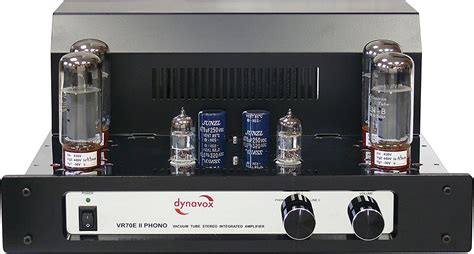 Dynavox VR 70E II Phono rørforstærker chrom Elektronik Lavpris Aps