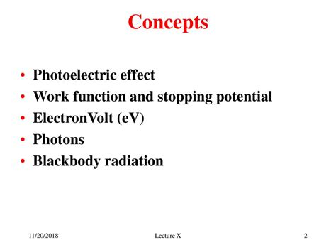 Photoelectric Effect Photons Ppt Download