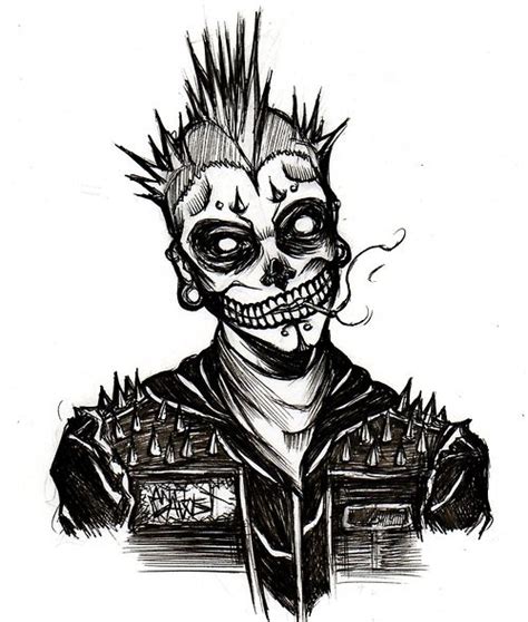 Punk Drawings At Paintingvalley Explore Collection Of Punk Drawings