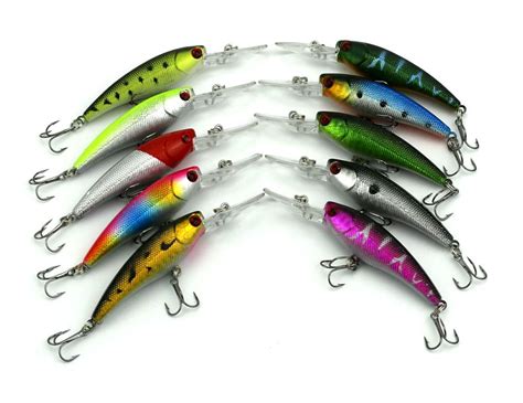 Sports Outdoors Lenpaby Pcs G Cm Two Tailed Wave Fake Fishing