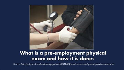 Ppt What Is A Pre Employment Physical Exam And How It Is Done Powerpoint Presentation Id