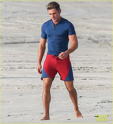 Zac Efron And Alexandra Daddario Hit The Beach For More Baywatch