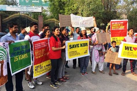 On World Environment Day Hyd Activists Vow To Continue Fight To Save Kbr Park