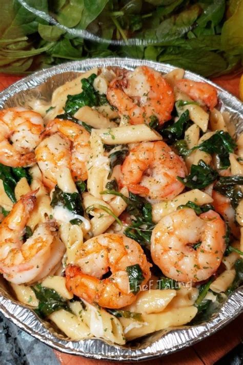 Garlic Shrimp Pasta Bake Mamamia Recipes