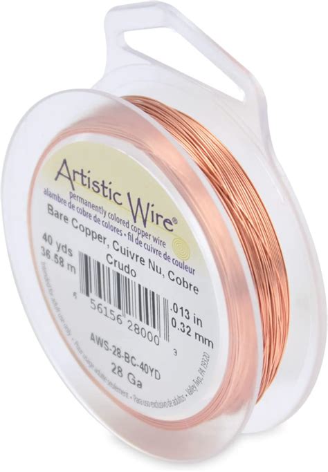 Amazon Artistic Wire Gauge Bare Copper Craft Jewelry Wrapping