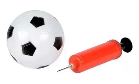 Arco De Fútbol Con Pelota Inflador Y Red Mundo Trabajo en venta en