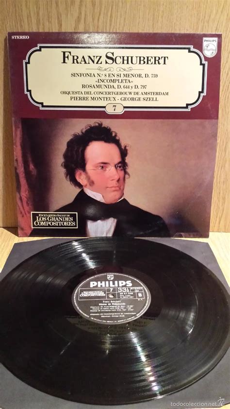 F Schubert Grandes Compositores N Lp Phi Comprar Discos Lp