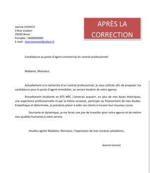 Je Vais Corriger Votre Lettre De Motivation Par Auteure Pro