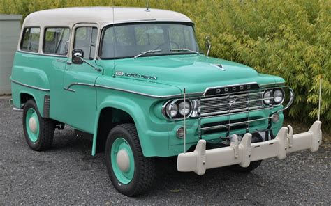 1960 Dodge W100 Power Wagon Town Wagon For Sale On Bat Auctions Sold For 46 000 On November 1