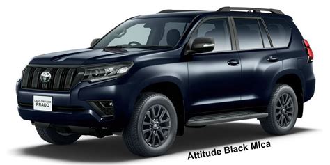 New Toyota Land Cruiser Prado Matt Black Edition Body Colors Full