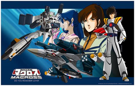 Macross Dyrl Fan Art Cel Style By Rodrigo Barraza Fan Works