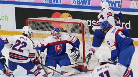 Usa Zdolali Slovensko V Semifin Le Ms V Hokeji Do Rokov Sportnet