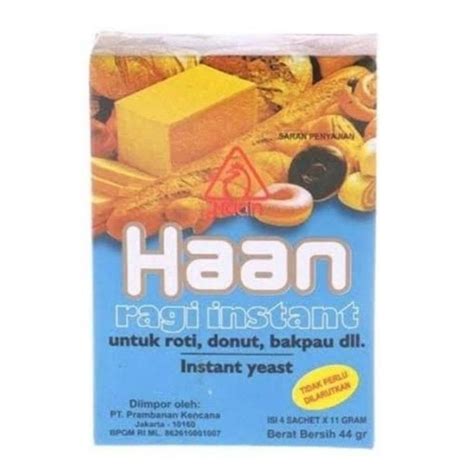 Jual Ragi Haan Instant Yeast 11gram Sachet Shopee Indonesia