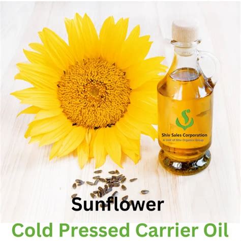 Lowers Cholesterol Cold Pressed Sunflower Oil For Making Food