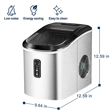 Euhomy Commercial Ice Maker Machine Review 2023 Euhomy