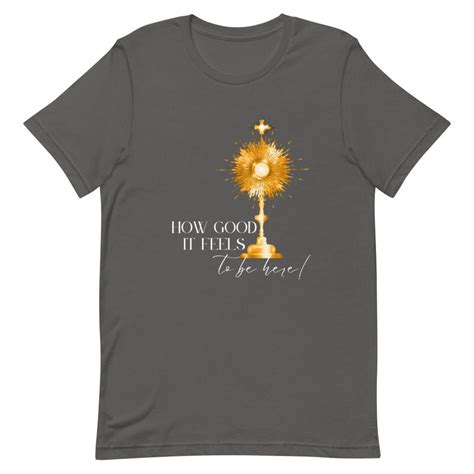 Blessed Sacrament Short Sleeve Unisex T Shirt Eucharist Etsy