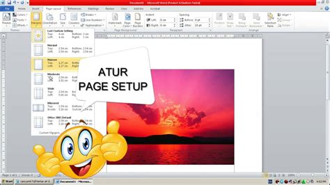 Macam Mana Nak Print Penuh Gambar Word