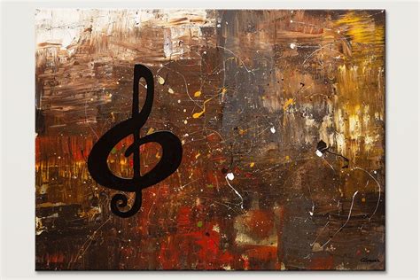 Music For The Soul Abstract Art Painting Id80