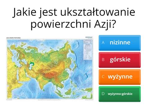 Geografia Kartkówka Klasa 8 Klimat Azji Wulkanizm i Trzęsienia Ziemi