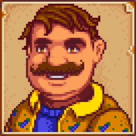 ArrPeeGeeZ: Stardew Valley Walkthrough / Guide - Characters: Gus