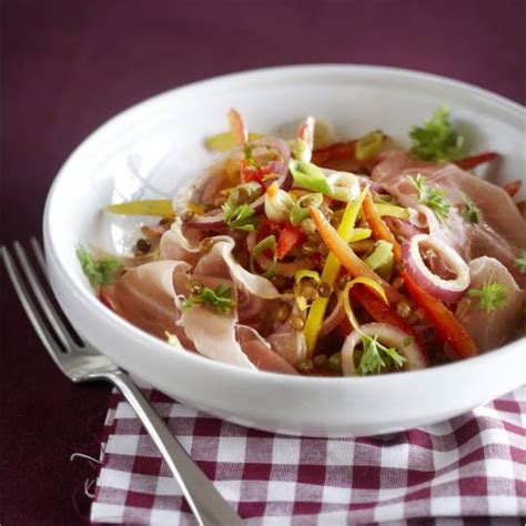 Avocadosalade Met Krokante Parmaham En Knoflookgarnalen Boodschappen