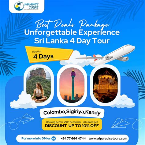 Paradise - 🇱🇰 👌 Srilanka Best 4 Day Tour Package The beauty of Sri