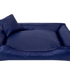 Cama Para Pet C Es E Gatos Azul Marinho Porte Pequeno Impermeavel F