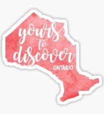 Ontario Stickers Redbubble