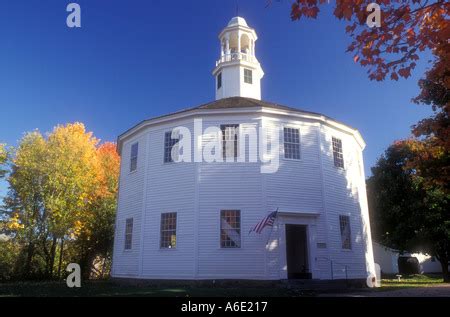 Richmond Vermont VT colorful fall foliage on hillside Stock Photo ...