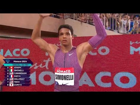 Lorenzo Simonelli Secondo Nei Metri Ostacoli A Montecarlo