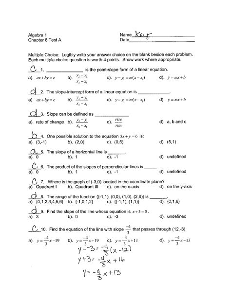 15 Best Images Of Glencoe Algebra 2 Worksheet Answers Algebra Math