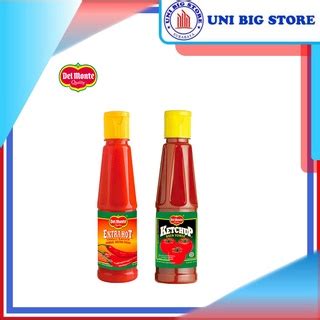 Jual Saus DELMONTE Tomat Extra Hot Sambal Sauce 135 Ml Botol Shopee Indonesia