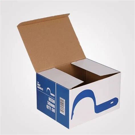 Single Wall 3 Ply Printed Laminated Corrugated Boxes At Rs 18 Piece In