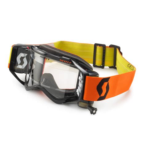 Masque Ktm Scott Prospect Wfs Lunettes Moto Tout Terrain Homme