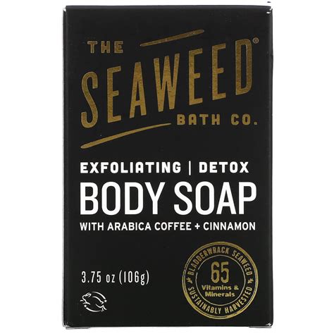 The Seaweed Bath Co Exfoliating Detox Body Soap Oz G